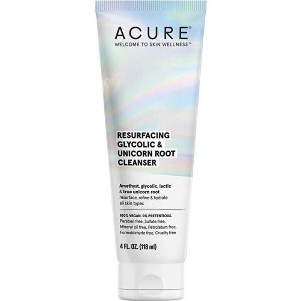 Acure Resurfacing Glycolic & Unicorn Root Cleanser 118ml 118ml