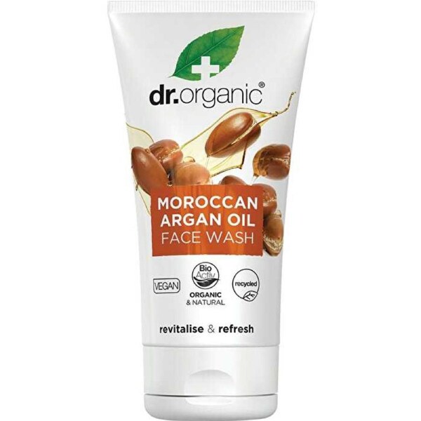 Dr Organic Face Wash Moroccan Argan Oil 150ml 150ml