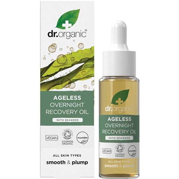 Dr Organic Overnight Recovery Oil Ageless with Seaweed 30ml 30ml