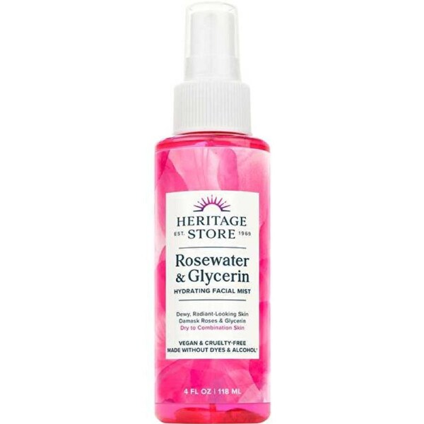 Heritage Store Rosewater & Glycerin Hydrating Facial Mist 118ml 118ml