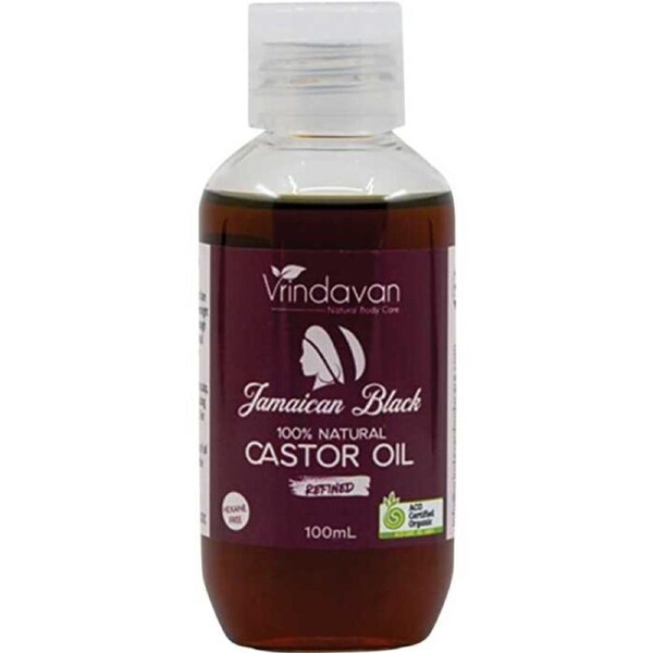 Vrindavan Jamaican Black Castor Oil Refined 100ml 100ml