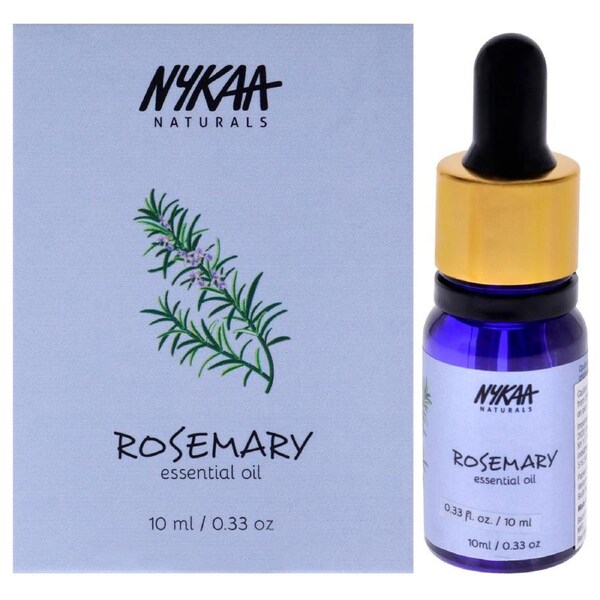 Essential Oil - Rosemary by Nykaa Naturals for Women - 0.33 oz Oil 0.33 oz