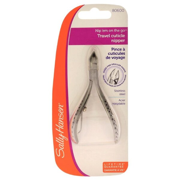 Travel Cuticle Nipper - 80600 by Sally Hansen for Unisex - 1 Pc Nipper 1 Pc