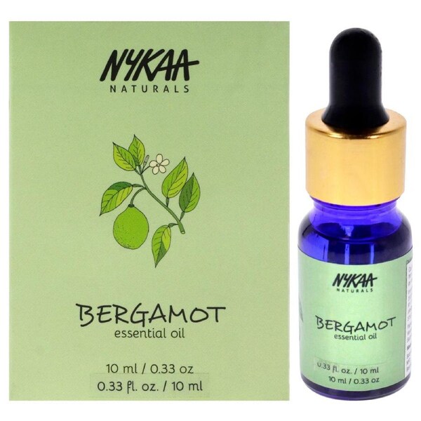 Essential Oil - Bergamot by Nykaa Naturals for Women - 0.33 oz Oil 0.33 oz