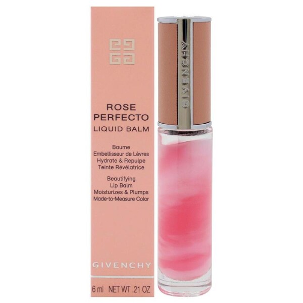 Rose Perfecto Tinted Liquid Lip Balm - 001 Pink Irresistible by Givenchy for Women - 0.2 oz Lip Balm 0.2 oz