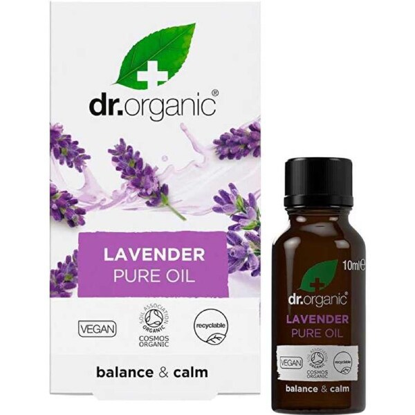 Dr Organic Lavender Oil 100% Pure 10ml 10ml