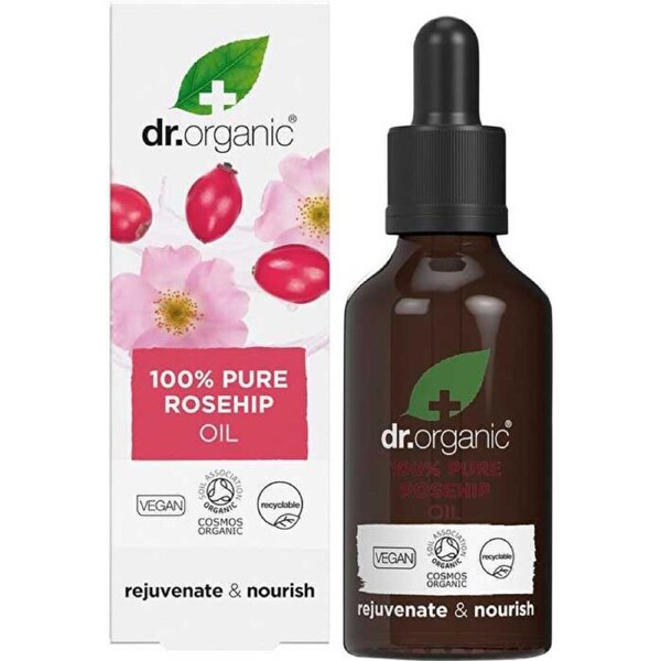 Dr Organic Rosehip Oil 100% Pure 50ml 50ml
