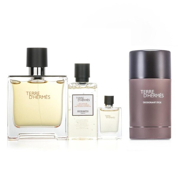 Hermes Hermes Terre D'Hermes Pure Set + Terre D'Hermes Deodorant Stick 2pcs 2pcs