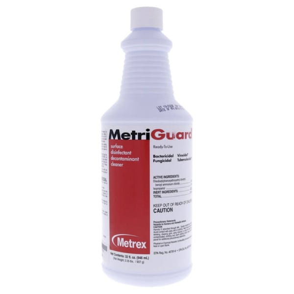 MetriGuard Surface Disinfectant Cleaner Spray by MetriGuard for Unisex - 32 oz Spray 32 oz