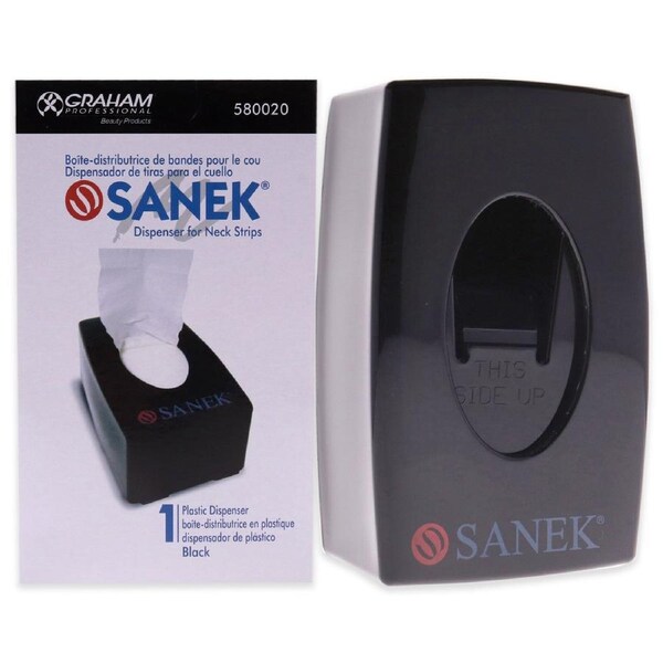 Plastic Dispenser - Black by Graham Beauty for Unisex - 1 Pc Plastic Dispenser 1 Pc