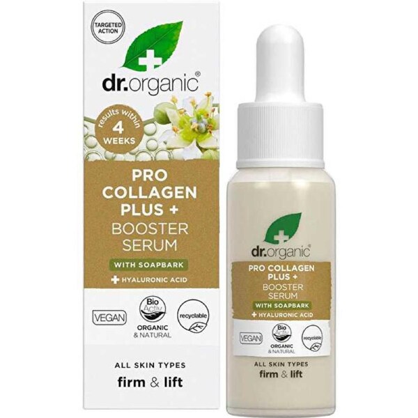 Dr Organic Pro Collagen Plus+ Booster Serum Soapbark 30ml 30ml