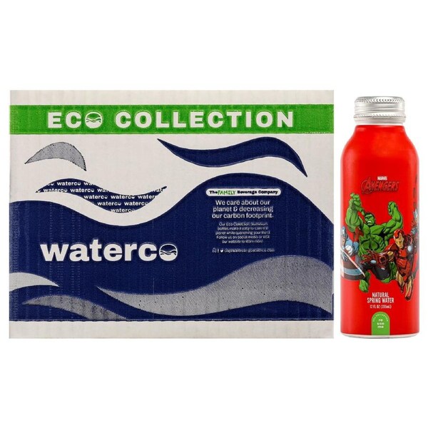 Marvel Avengers Aluminum Water Bottle by Marvel Avengers for Unisex - 12 x 12 oz Water 12 x 12 oz