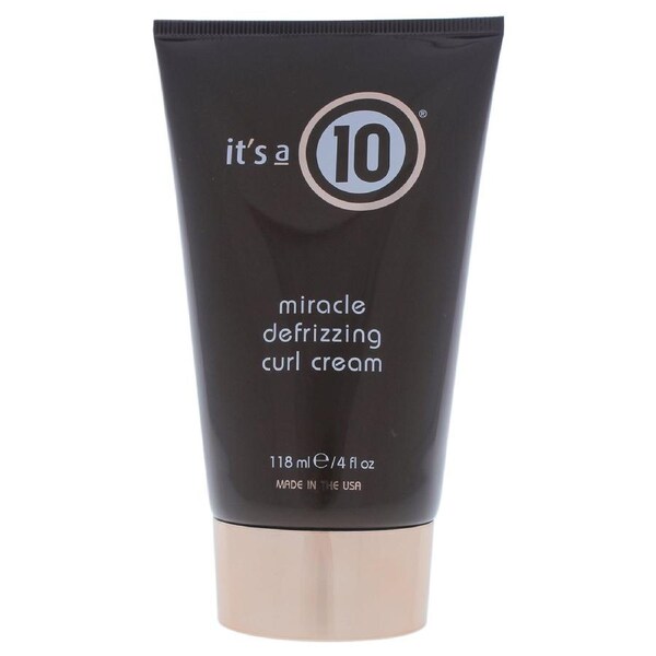 It's A 10 Miracle Defrizzing Curl Cream by Its A 10 for Unisex - 4 oz Cream 4 oz