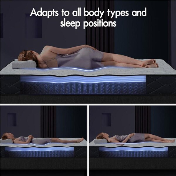 16cm Mattress Medium Firm STARRY EUCALYPT (Queen Double King Single) Single