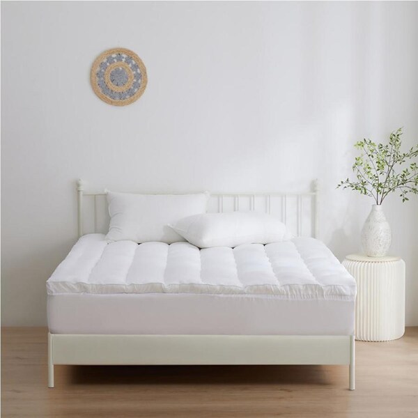 Sleepcare 1200gsm Microfibre Mattress Topper Double