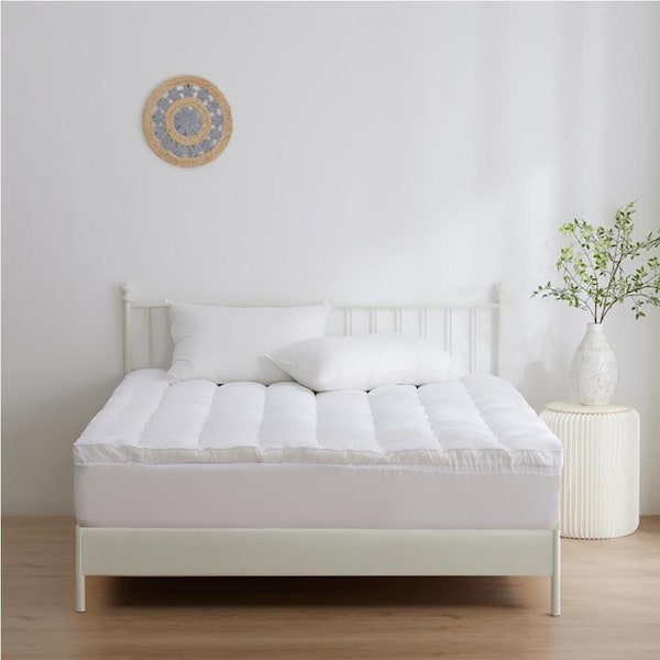 Sleepcare 1200gsm Microfibre Mattress Topper Queen