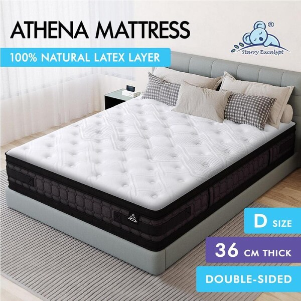 STARRY EUCALYPT Mattress Cool Gel (Double Queen King Single) Double - Athena