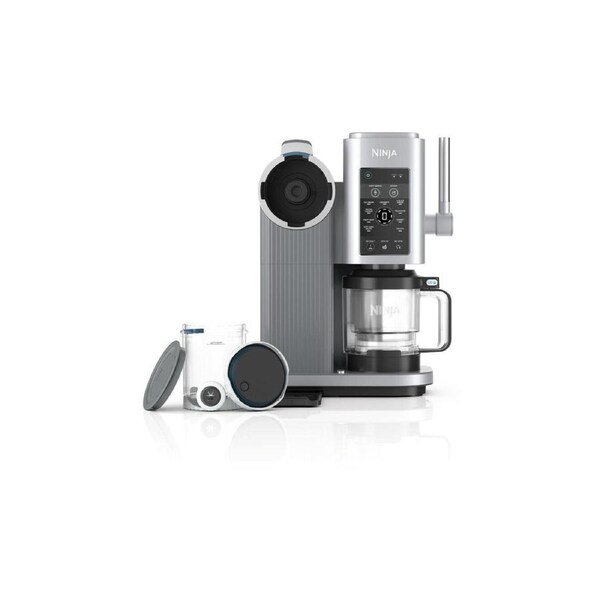 Ninja Swirl by CREAMi Soft Serve and Ice Cream Maker - Platinum Silver ALL