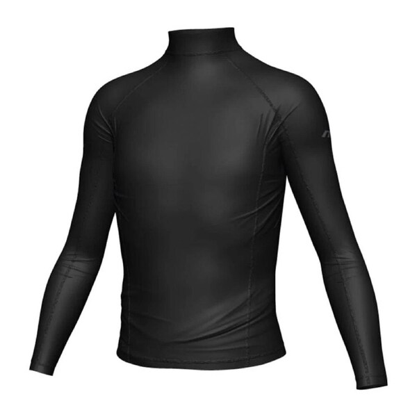 Mirage Unisex Kids Long Sleeve Lycra Fitted Rash Top Swimwear Black Extra Large