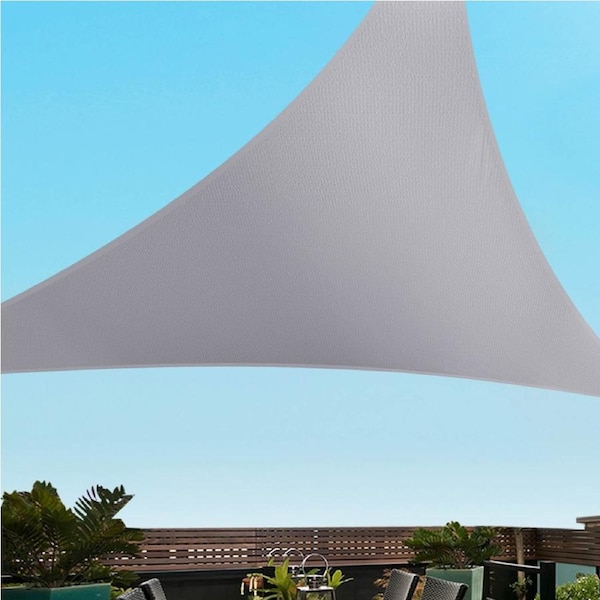 Instahut Waterproof Shade Sail Cloth Shadecloth 220GSM Sun Canopy 3 Sizes 4X4X4M
