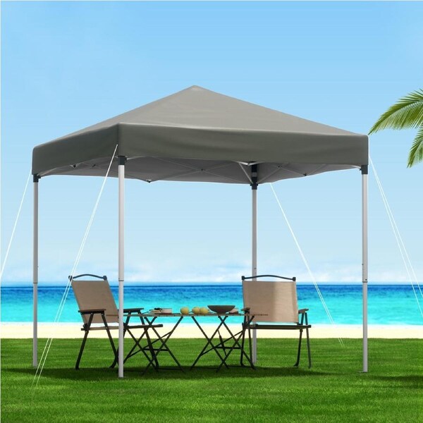 InstaHut 2x2m Gazebo Pop Up Outdoor Patio Garden Marquee Shade Blue Blue
