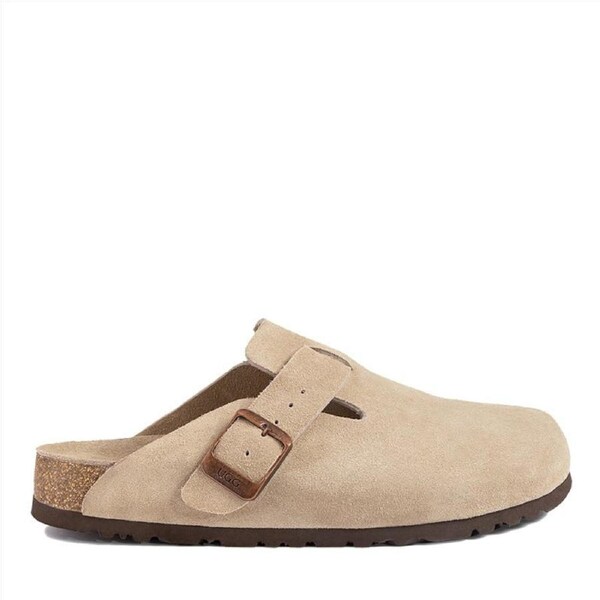 UGG Slip-on Flat Sandals Taupe / US WOMEN 5 / US MEN 4 / AU LADIES 5 / AU MEN 3 / EU 35 / UK 3