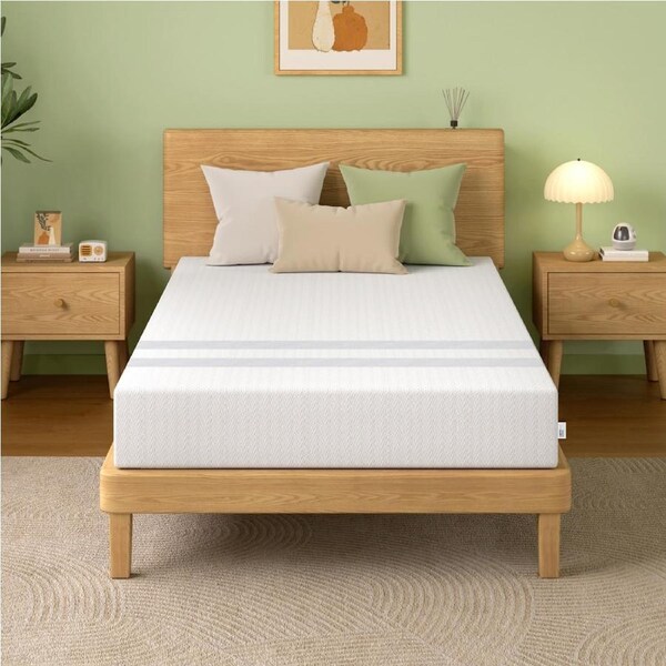 25cm BedStory Two Sided Gel Memory Foam Mattress Medium/Firm - All Sizes Single
