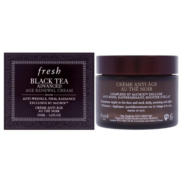 Black Tea Advanced Age Renewal Cream by Fresh for Women - 1.7 oz Cream 1.7 oz