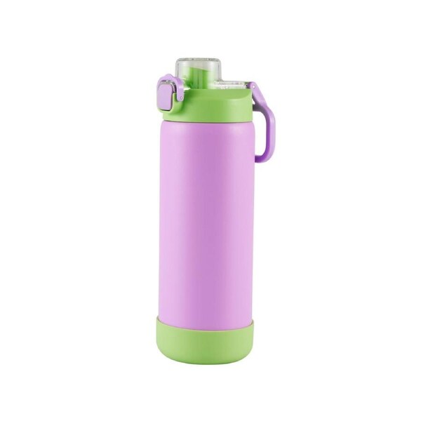 Avanti Hydro Sip & Chug Insulated Bottle 550ml Purple/Green