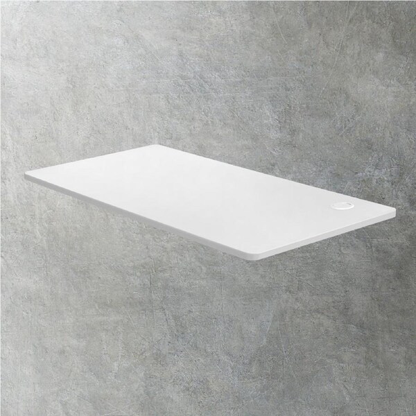 Oikiture 120-160cm Electric Standing Desk Top 5 Colors White-140cm