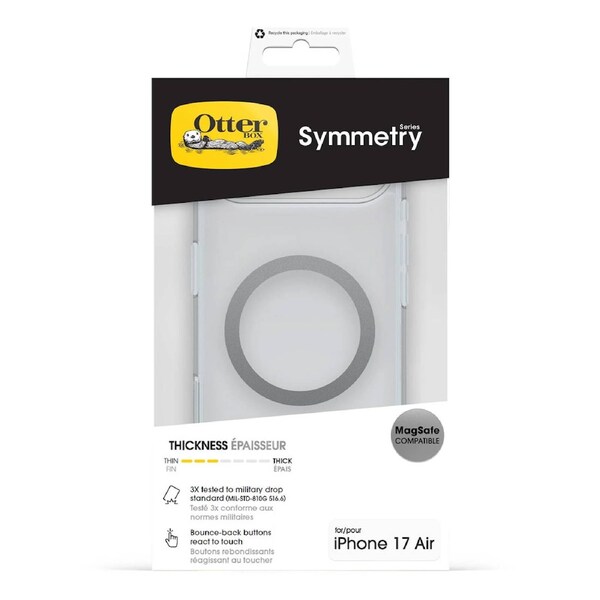 OtterBox Symmetry Clear MagSafe For Apple iPhone Air Case 77-98806 - Clear Clear
