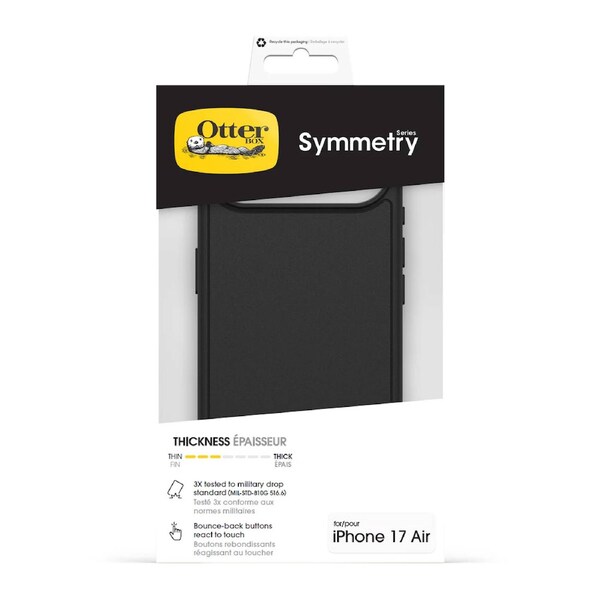 OtterBox Symmetry MagSafe For Apple iPhone Air Case 77-99420 - Black Black