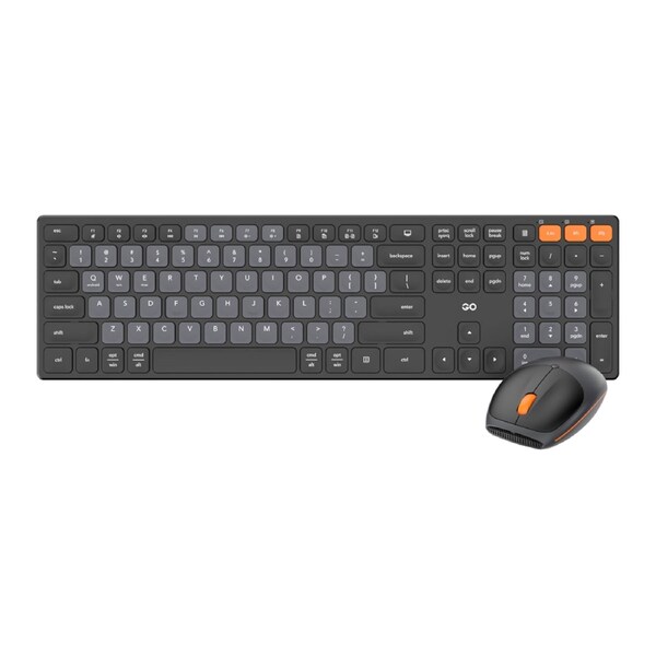 Fantech Office Wireless Keyboard and Mouse Combo Computer Keyboard Set (WK895) Black