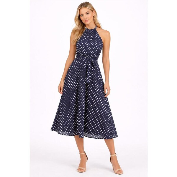 Vivian Dress – Timeless Polka Dot Elegance 8