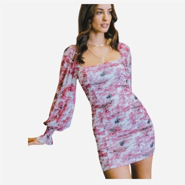 Miami Dress – Floral Party Mini 12