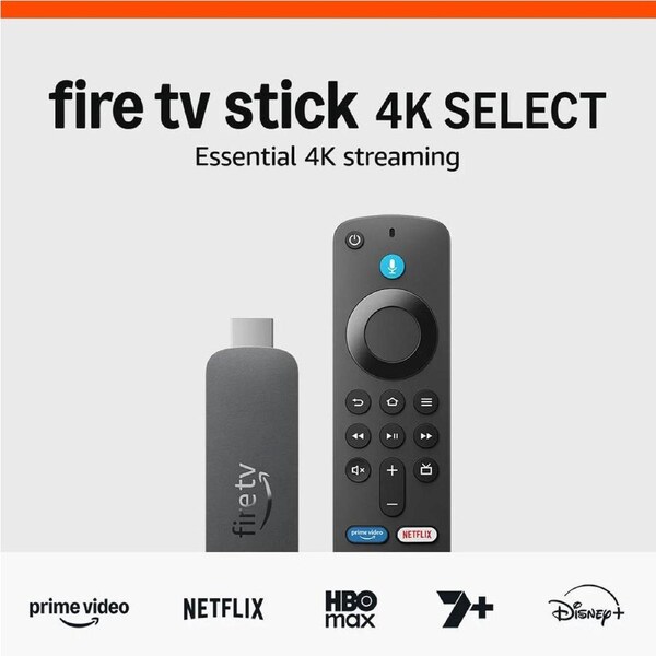 Amazon Fire TV Stick 4K Select 8GB [2025] Black