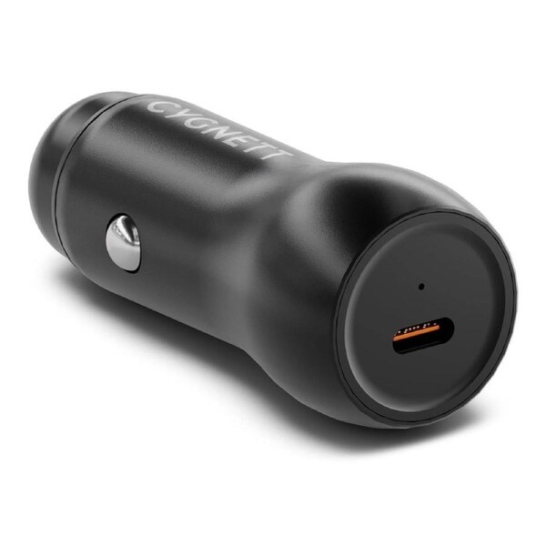 Cygnett Car Power 45W USB-C Car Charger - Black Black