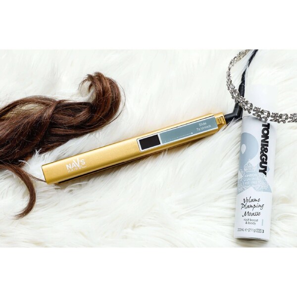 Golden Slim Titanium Plate Straightener Golden