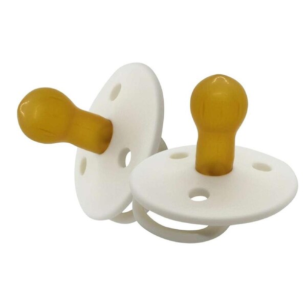 Mininor Dummy 0m+ Latex - 2 Pack Snowberry