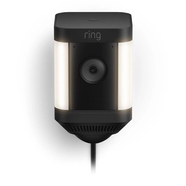 Ring Spotlight Cam Plus Plug-In - Black Black