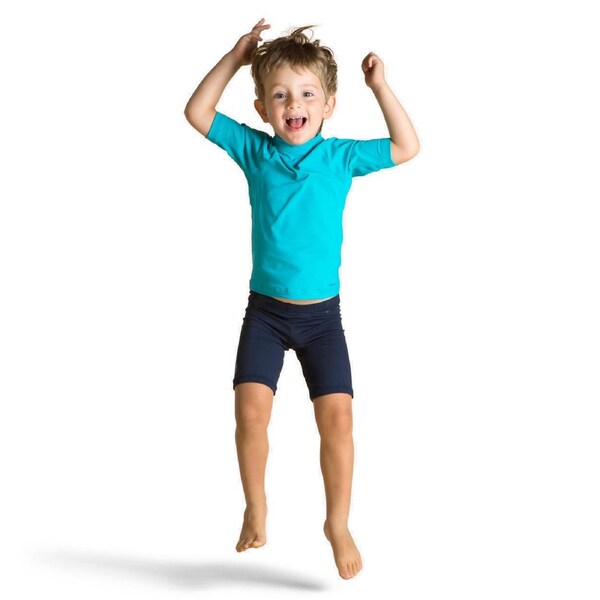 Decathlon Baby / Kids’ Mid Length Anti Uv Swimsuit Bottom Dark Blue 12 Months / 73-75cm / Blue