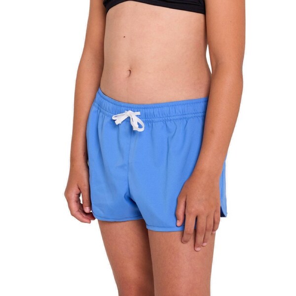 Decathlon Girls’ Kids’ Surfing Swim Shorts Katy Blue 10-11 Years / 141-148 cm / lavender blue