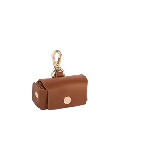Ring Holder For Dog Collar Brown