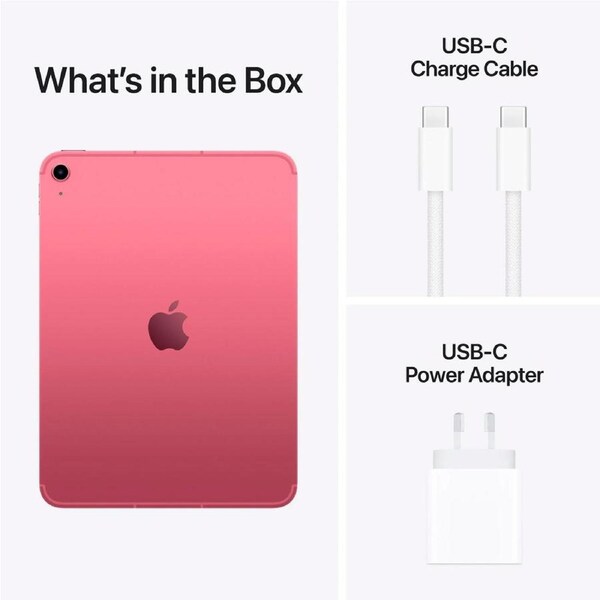 Apple iPad 11-inch A16 Wi-Fi + Cellular 128GB MD7J4X/A - Pink Pink