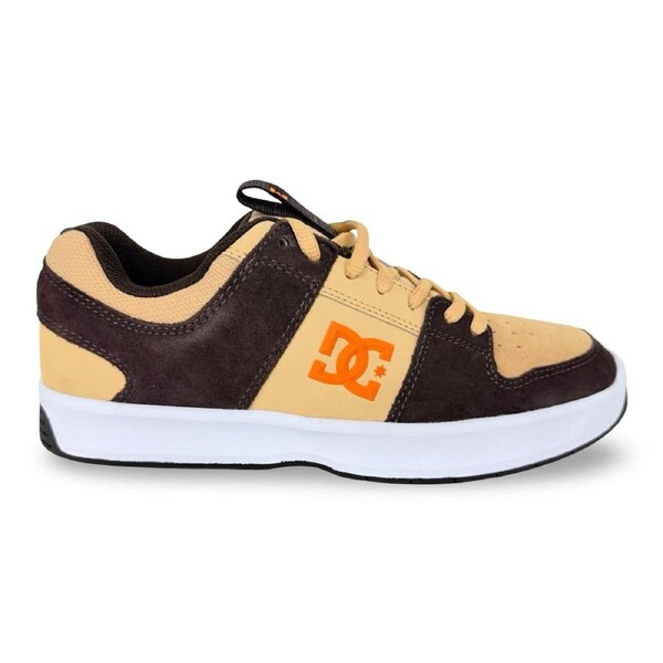 DC Men's Lynx Zero S Shoes - Brown/Brown/Orange US 11