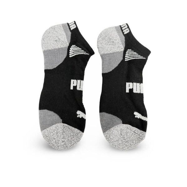 Puma Men’s Cool Cell Low Cut Socks 12 Pack – Black/Grey US 13-15