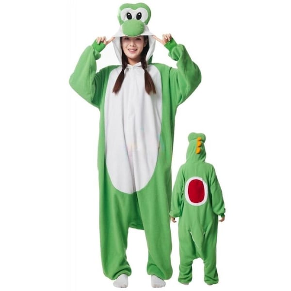Adults Yoshi Onesie Costume Pyjamas Party Book Week S