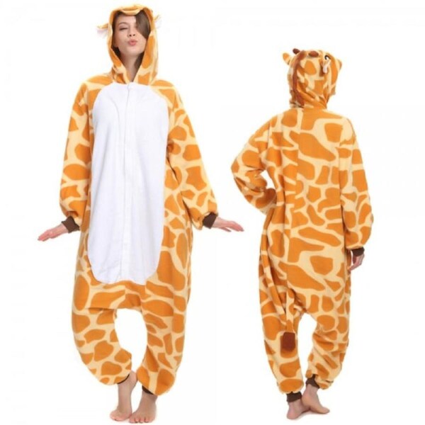 Adults Giraffe Onesie Safari Costume Cosplay Pajamas S