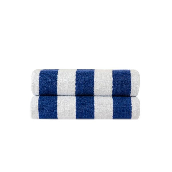 Cabana Beach Towels - Set of 2 Blue