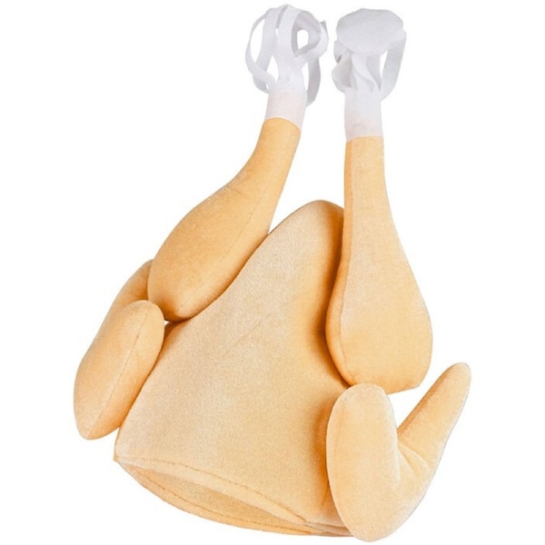Adult Roast Chicken Hat Brown
